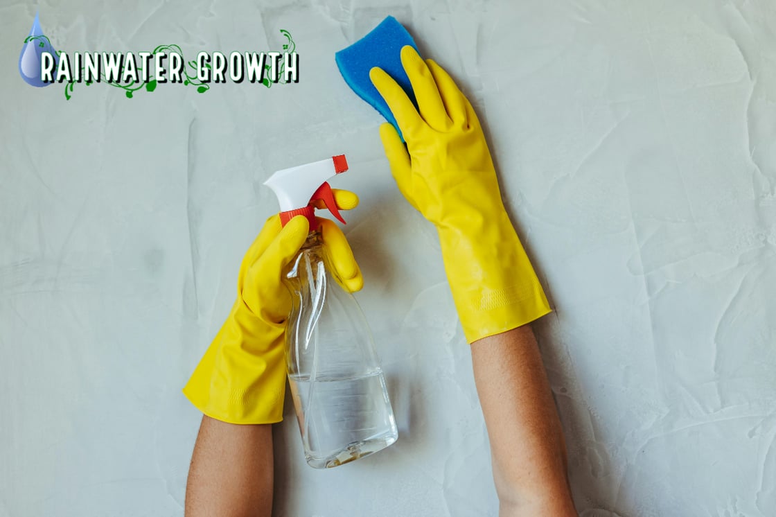 2026.04 Newsletter Hero: Someone scrubbing the wall